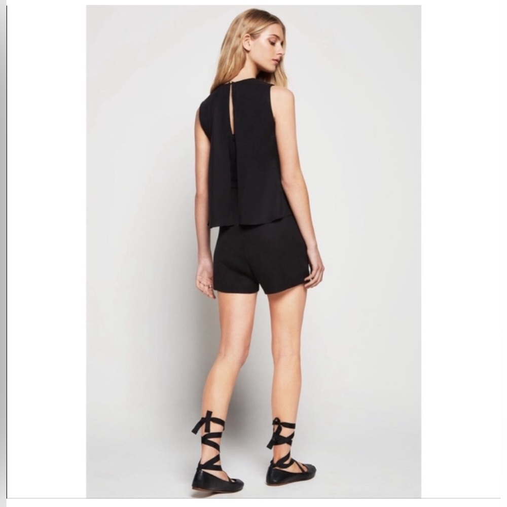 BCBG Overlay Romper - Picture 3 of 6